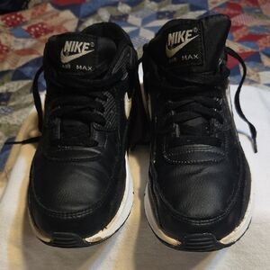 Nike Air Max Kids Black and White Sneakers